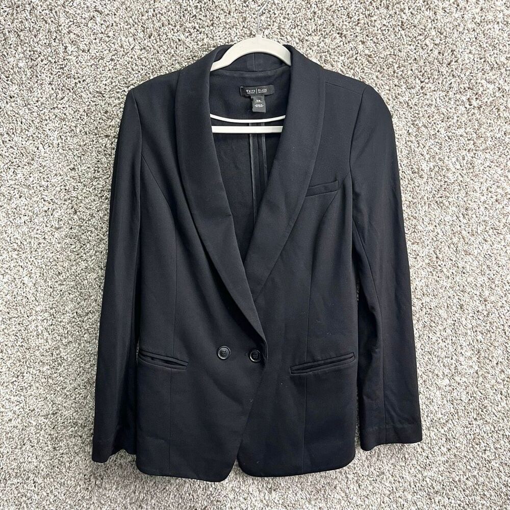 WHBM White House Black Market 2 Button Blazer Jacket in Size XS